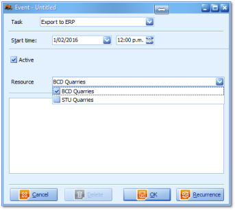 Event - Export to ERP & Lock Invoice Header