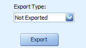 6. Export Type & button