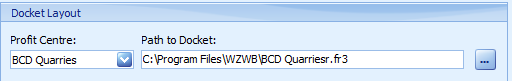 1. Docket Layout